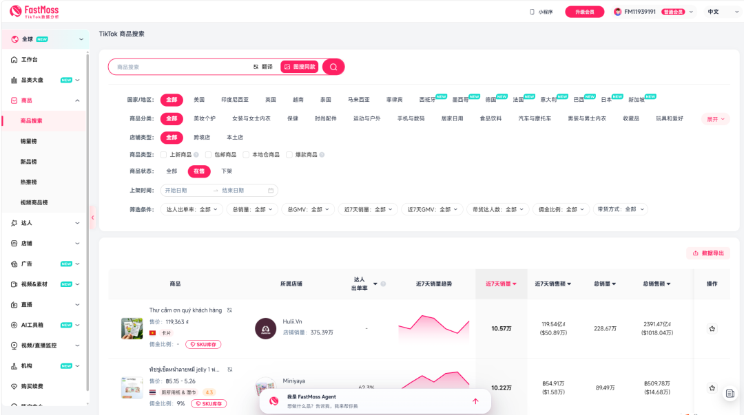 从大海捞针到精准狙击:5款TikTok Shop选品工具测评,新手选品看这一篇就够了 4 从大海捞针到精准狙击:5款TikTok Shop选品工具测评,新手选品看这一篇就够了