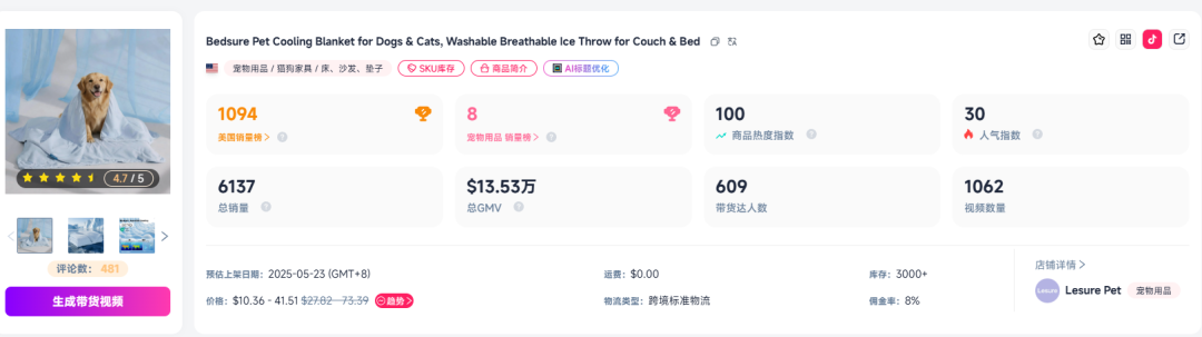 TikTok Shop宠物用品持续扩容，美、英市场哪个更好做？