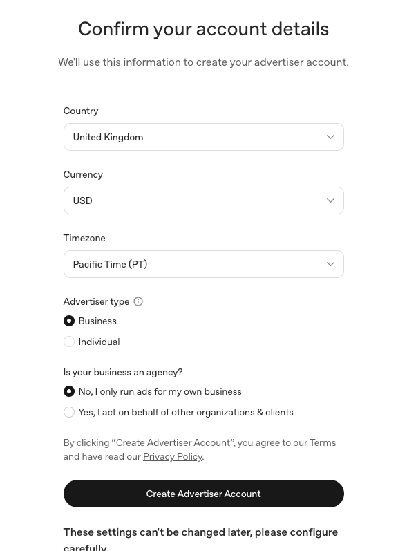 ChatGPT Ads怎么开户?Ads Manager Beta设置教程来了 3 ChatGPT Ads怎么开户?Ads Manager Beta设置教程来了