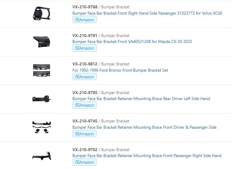 亚马逊汽配选品：高复购、强刚需的“现金牛”？Bumper Bracket