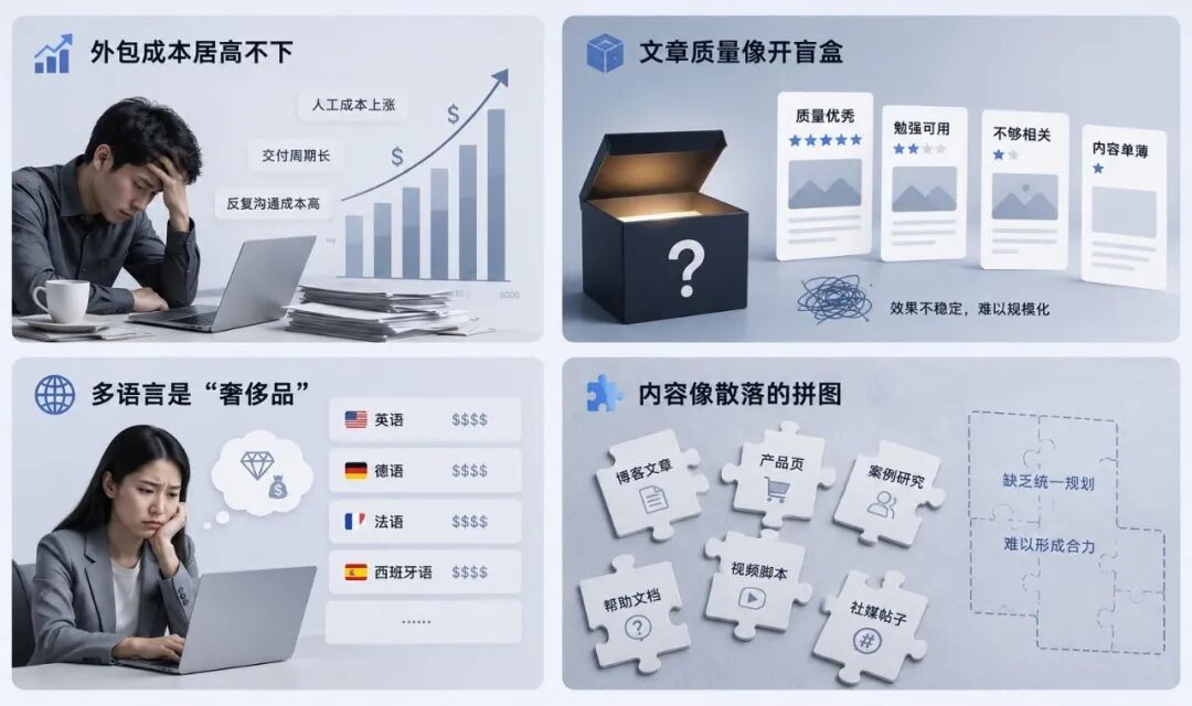 从“每天催稿”到“半天6篇”：一个SEO团队的AI内容工作流复盘