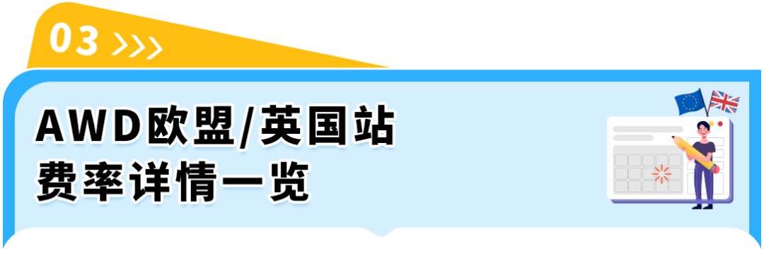 亚马逊AWD欧洲站8月17日正式开放入仓！准入须知详细费率抢先看！