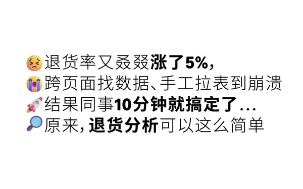 急！退货率暴增，却始终找不到原因，谁能告诉我亚马逊退货分析到底该怎么做？！