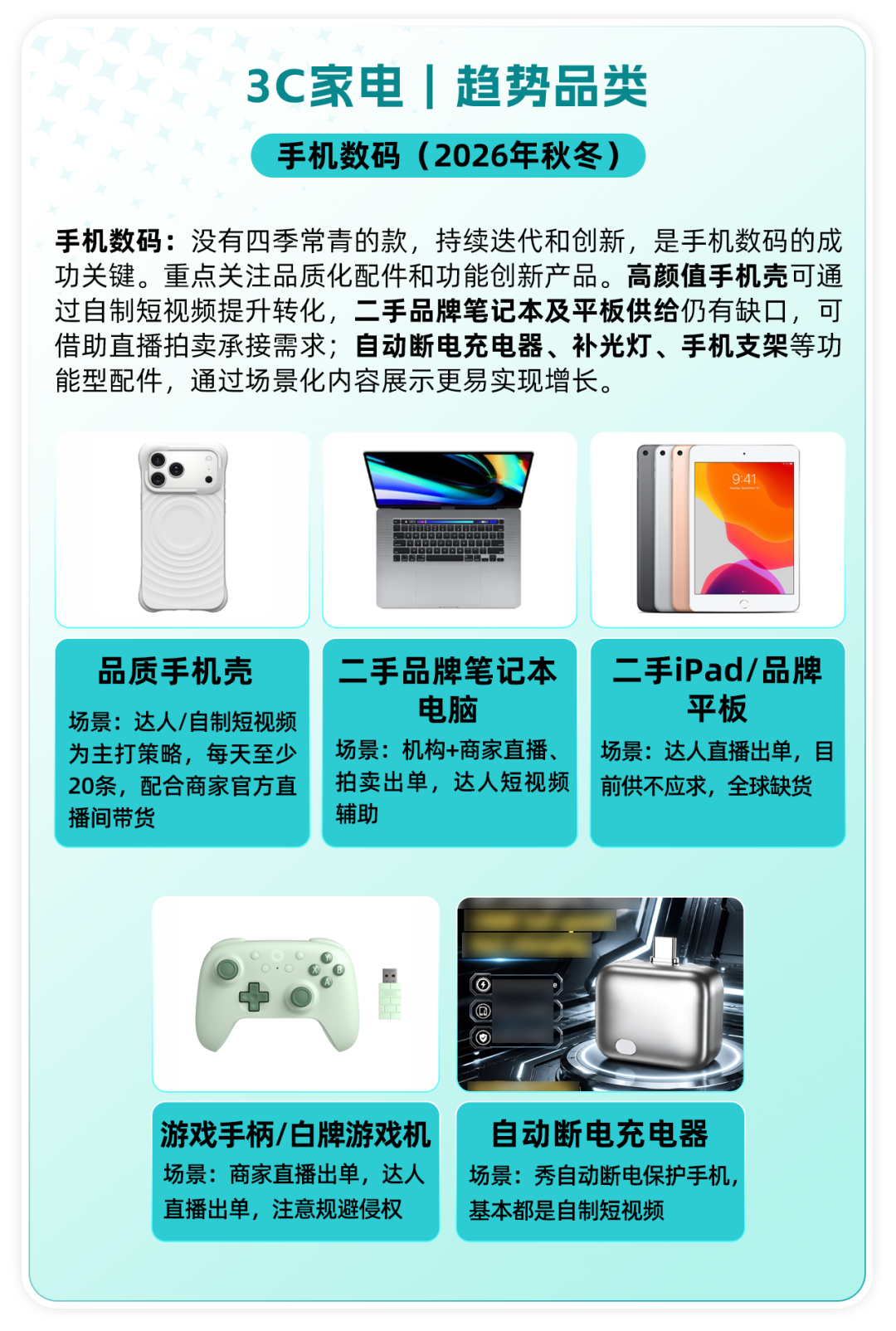 秋冬旺季备战开启！TikTok Shop美区跨境POP 3C家电五大核心类目热招