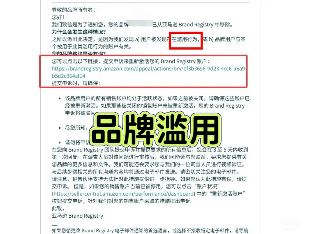 亚马逊大批品牌备案一夜被移除！