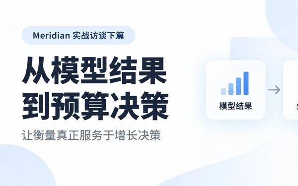 Google Meridian 实战访谈下篇：从模型结果到预算决策