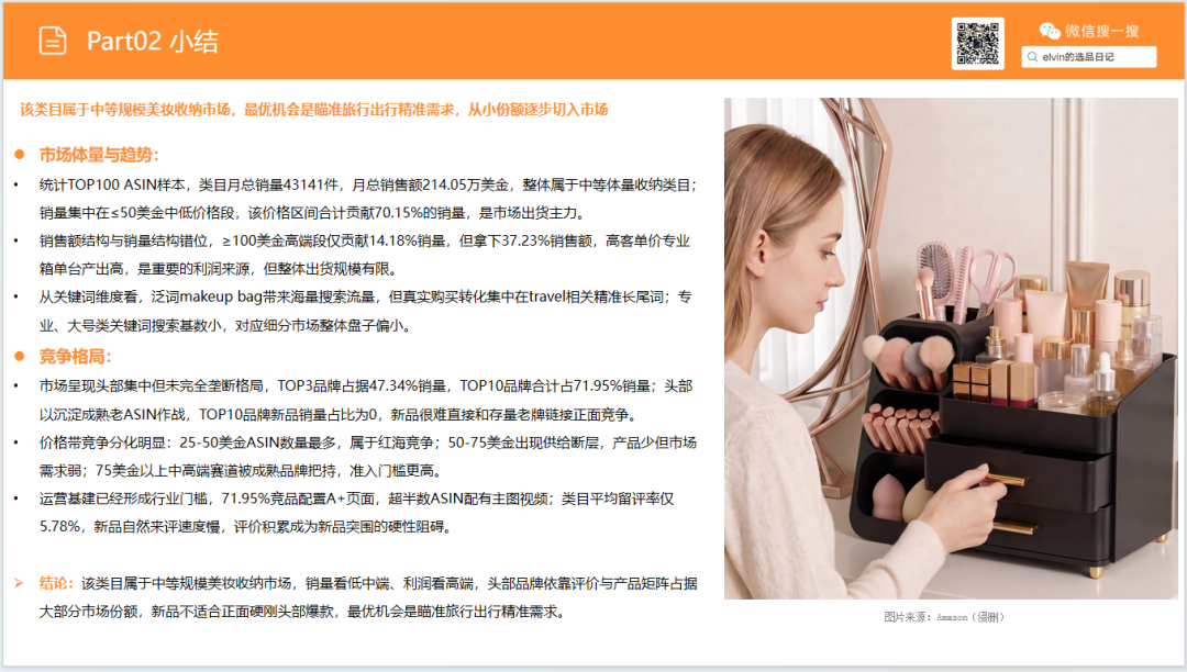 亚马逊选品日记第36期:旅行化妆箱市场洞察(读懂化妆箱类目,找准美妆收纳的突围方向) 26 亚马逊选品日记第36期:旅行化妆箱市场洞察(读懂化妆箱类目,找准美妆收纳的突围方向)