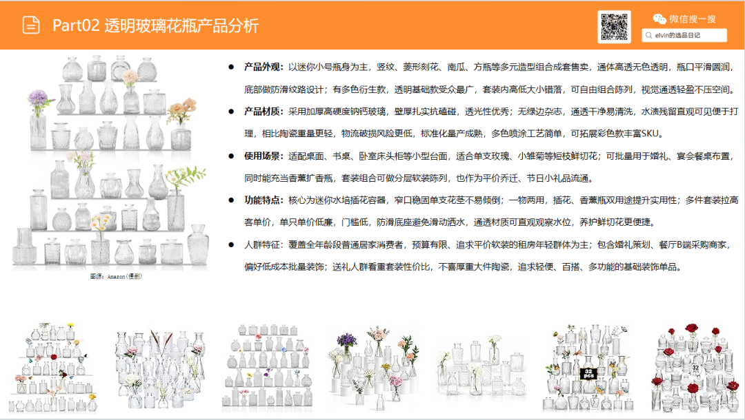 亚马逊选品日记第37期：花瓶类目市场洞察报告（细分器皿破新局，美式软装轻突围）
