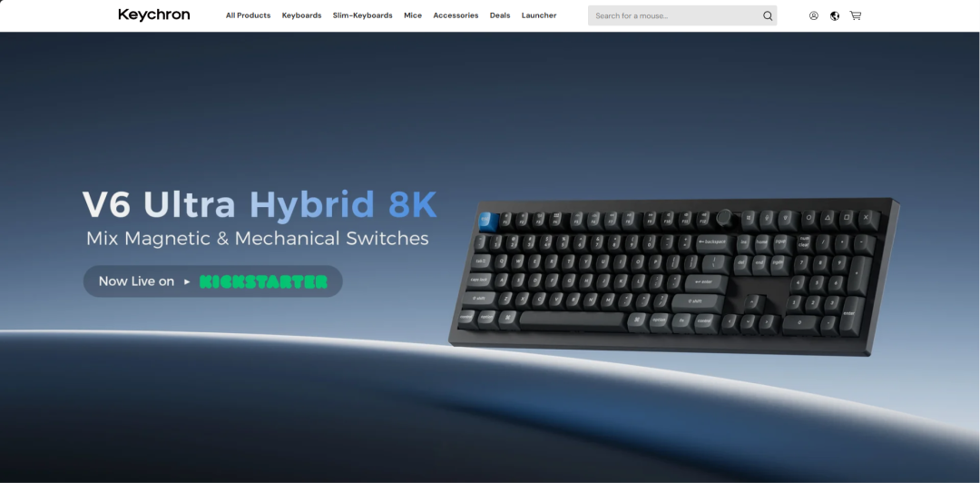 一天一家跨境电商公司：众筹起家键圈大卖Keychron
