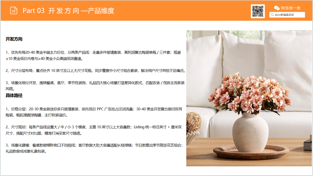 亚马逊选品日记第37期：花瓶类目市场洞察报告（细分器皿破新局，美式软装轻突围）