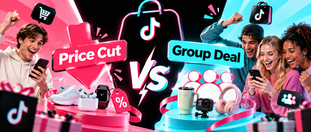 TikTok Shop美区直播上线砍价、拼团，卖家该不该跟？