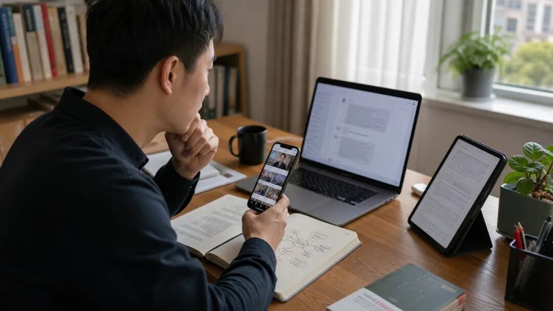 AI时代怎么快速进入一个新行业?我主要用短视频、公众号和AI
