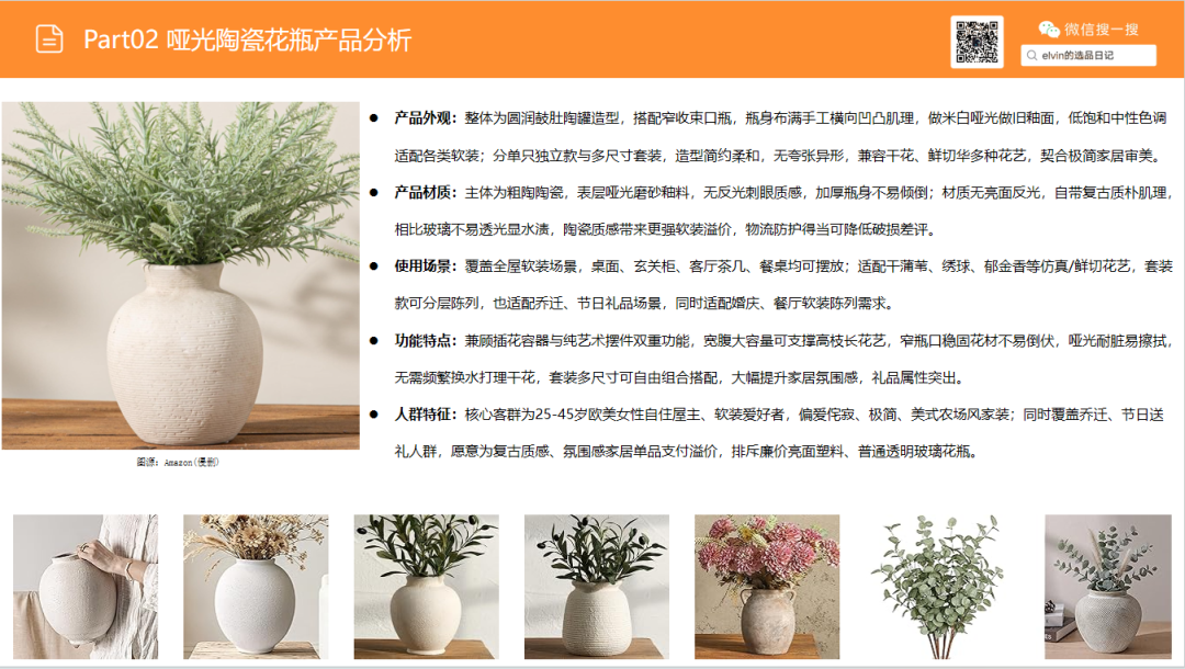 亚马逊选品日记第37期：花瓶类目市场洞察报告（细分器皿破新局，美式软装轻突围）