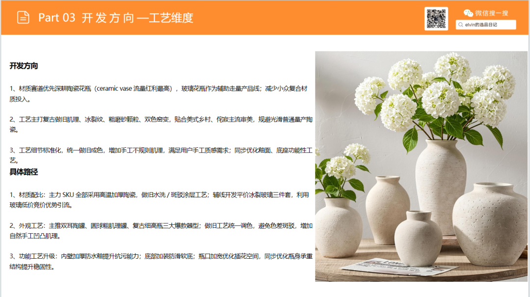 亚马逊选品日记第37期：花瓶类目市场洞察报告（细分器皿破新局，美式软装轻突围）