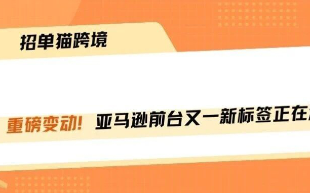 亚马逊新标签来了！跟卖要慌了！！