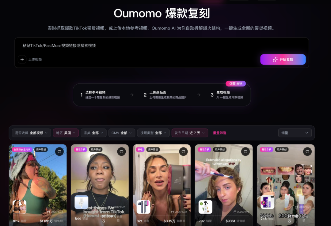 深挖448万美金女装商家：一条内容跑通后，怎么持续放大？