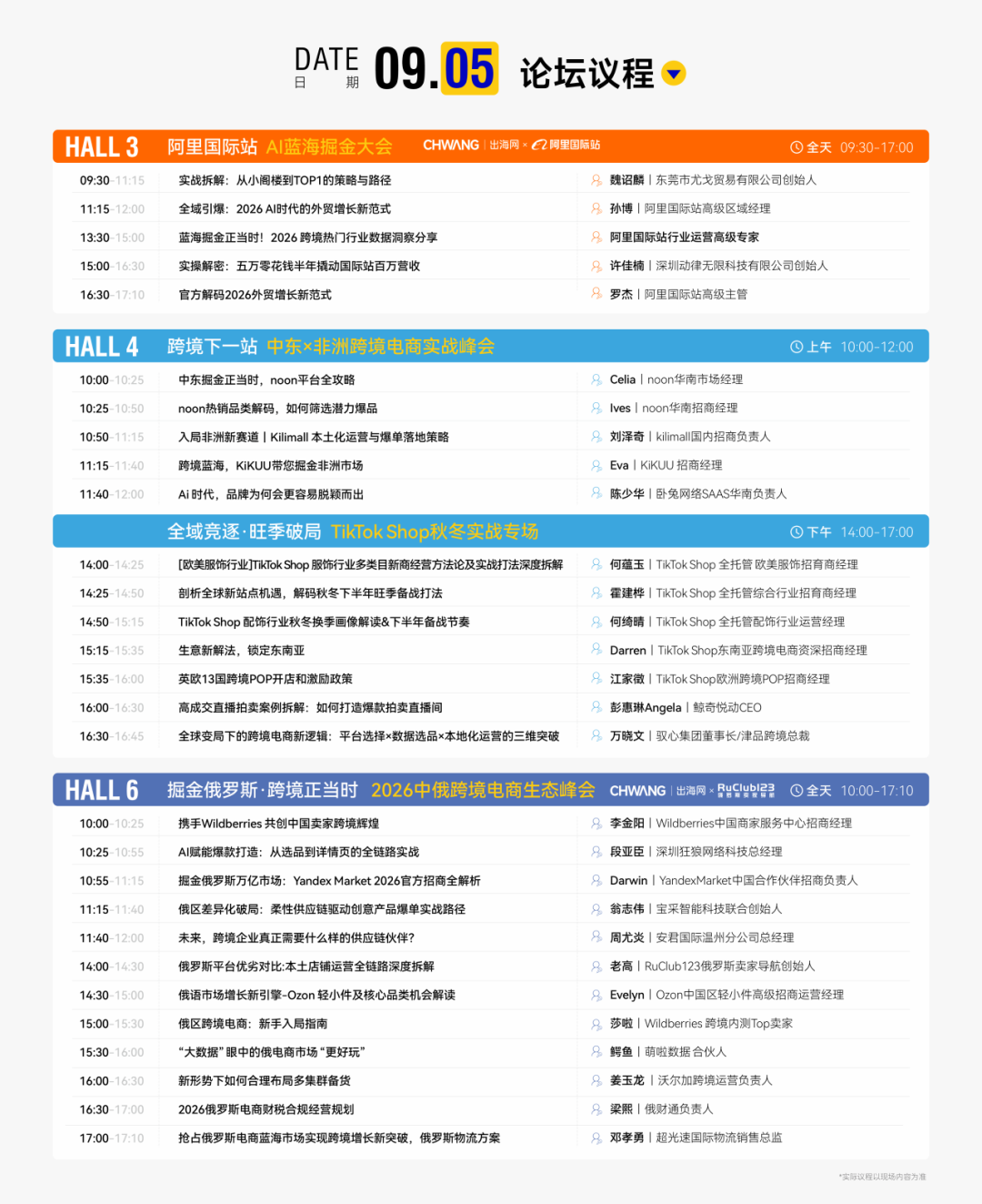 快收藏!2026CHWE秋季展论坛全公布,议程先睹为快! 12 快收藏!2026CHWE秋季展论坛全公布,议程先睹为快!