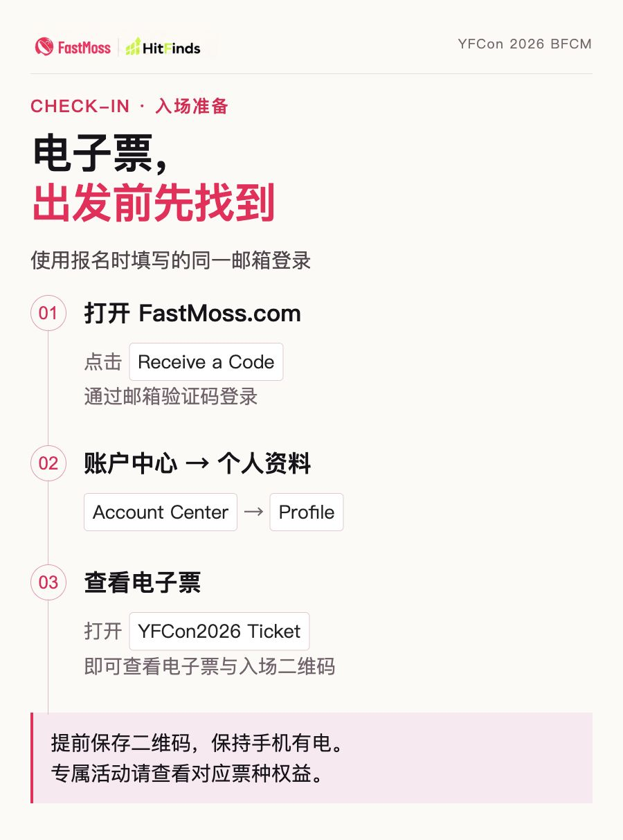明天见！YFCon黑五网一&amp;圣诞专场，这份参会指南请收好