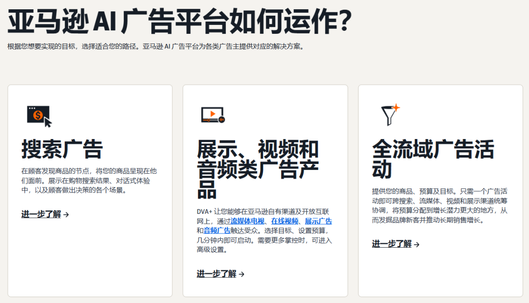 亚马逊广告又出新功能了,DVA+月底公测! 3 亚马逊广告又出新功能了,DVA+月底公测!