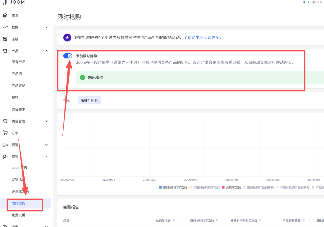 手慢无！Joom双十一、黑五周大促活动排期，接住这波流量红利！